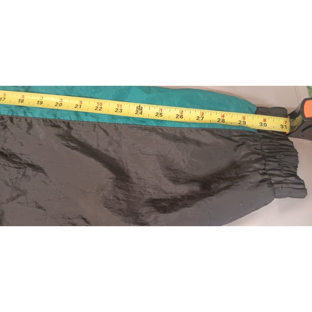 Vintage Y2K 90s Retro JCPenny USA Olympics Jacket Men M Black Windbreaker Track - Picture 6 of 10
